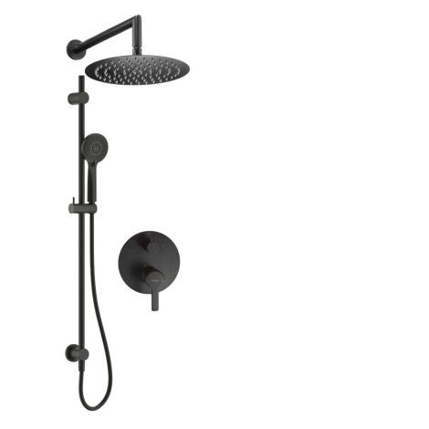 Deante Arnika zestaw  prysznicowy podtynkowy z drążkiem - z głowicą prysznicową NAC N6QP