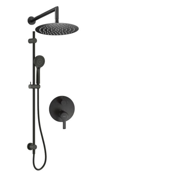 Deante Arnika zestaw  prysznicowy podtynkowy z drążkiem - z głowicą prysznicową NAC_N6QP