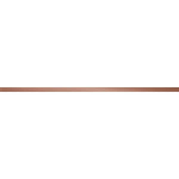 Tubądzin Steel Copper 3 listwa ścienna 89,8x2,3 cm