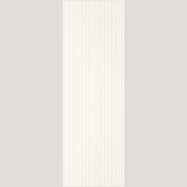 Paradyż Urban Colours bianco struktura C płytka ścienna 29,8 x 89,8 cm.