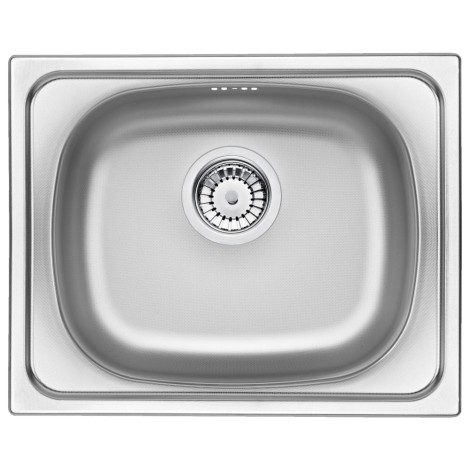 Deante Twist zlewozmywak stalowy 1-komorowy 50x40x15 dekor
