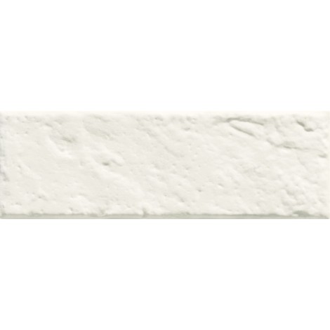 Tubądzin All In White white 6 struktura płytka ścienna 23,7x7,8.