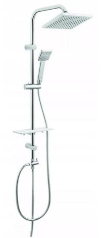 Ferro Squerto deszczownia zestaw natryskowy chrom