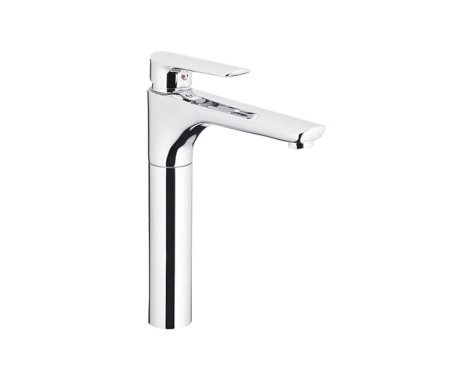 Kfa Tanzanit bateria umywlkowa nablatowa chrom