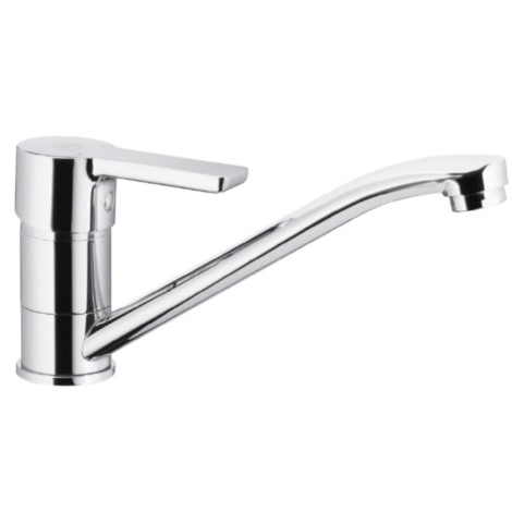 Kfa Sodalit bateria zlewozmywakowa stojąca obrotowa wylewka chrom