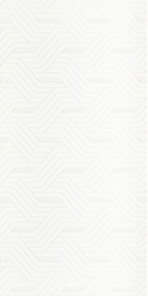Paradyż Synergy bianco inserto płytka ścienna 30 x 60 cm.