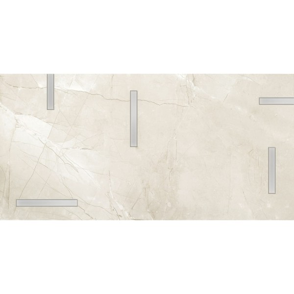 Tubądzin Muse inserto geo 3 płytka ścienna 29,8x59,8.