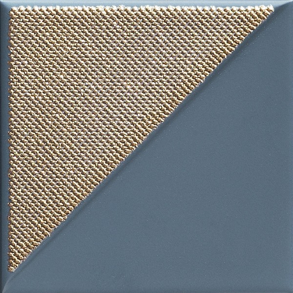 Tubądzin Reflection navy 3 inserto płytka ścienna 14,8x14,8.