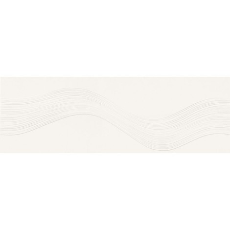 Opoczno Coffee Foam white structure micro płytka ścienna 39,8x119,8.