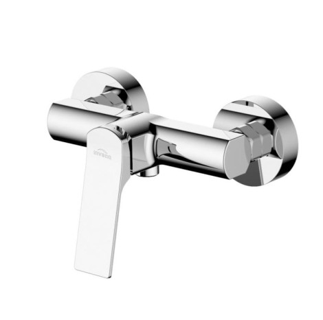 Invena Neri bateria natryskowa chrom