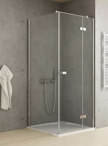 New Trendy Reflexa kabina prysznicowa kwadratowa 90x90 cm prawa