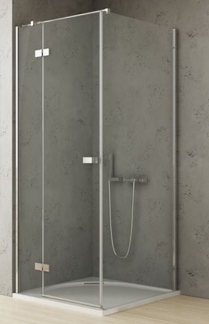 New Trendy Reflexa kabina prysznicowa kwadratowa 90x90 cm lewa