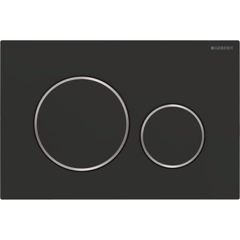 Geberit Sigma20 przycisk spłukujący easy-to-clean czarny-mat