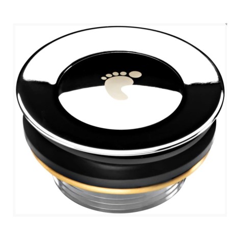 Deante korek click clack mosiężny do brodzika chrom.