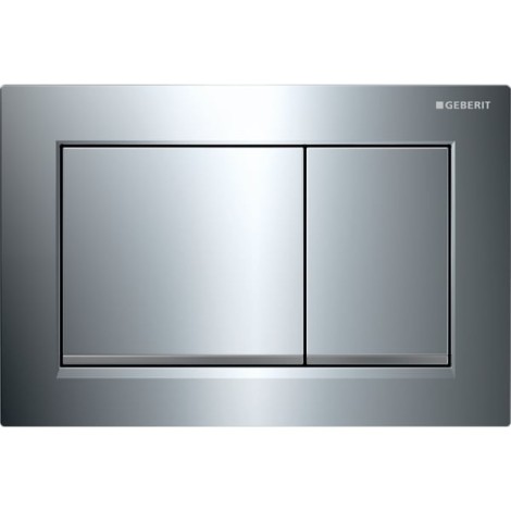 Geberit Omega30 przycisk spłukujący chrom-mat-chrom