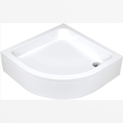 Deante Plus II brodzik półokrągły 90 x 90 x 12 cm.