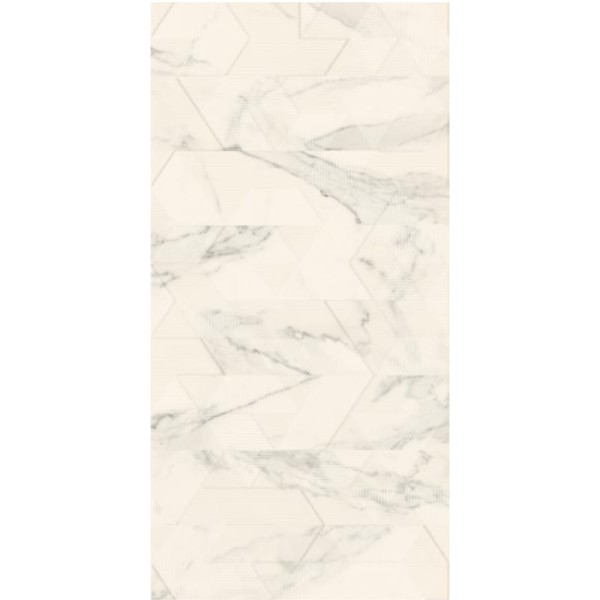 Paradyż Bliss silver struktura połysk płytka ścienna 30 x 60 cm.
