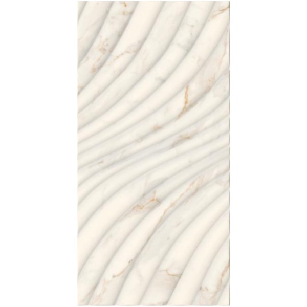 Paradyż Bliss gold struktura połysk płytka ścienna 30 x 60 cm.