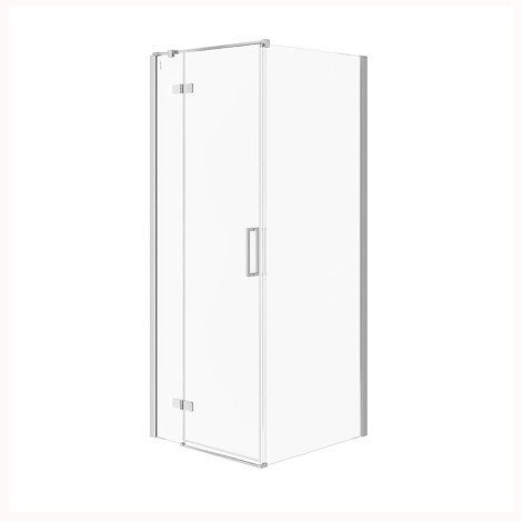 Cersanit Jota kabina prysznicowa narożna lewa szkło transparentne 90 x 90 x 195 cm