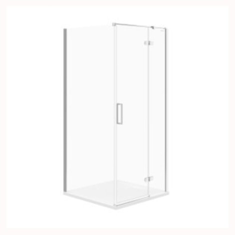Cersanit Jota kabina prysznicowa narożna prawa szkło transparentne 90 x 90 x 195 cm