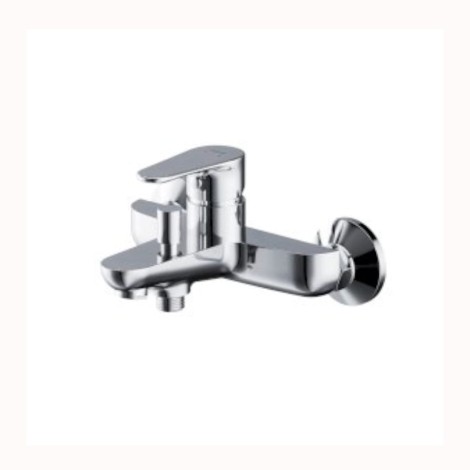 Cersanit Libra bateria wannowo-natryskowa ścienna 1 uchwytowa chromowana