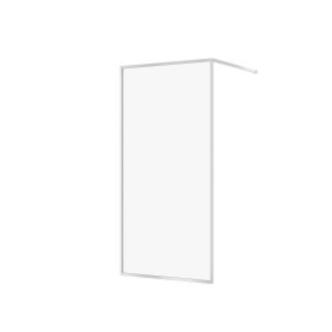 Cersanit Larga kabina prysznicowa wall-in szkło transparentne profil chrom 100 x 200 cm