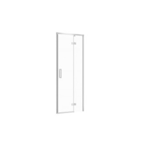 Cersanit Larga drzwi kabiny prysznicowej prawej + szkło transparentne + profil chrom 80 X 195 cm