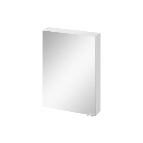 Cersanit Virgo szafka lustrzana szara z uchwytem czarnym 60 cm