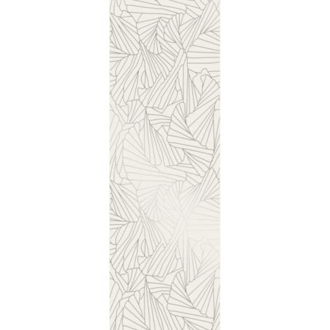 Paradyż Ray silver dekor płytka ścienna 25 x 75 cm.
