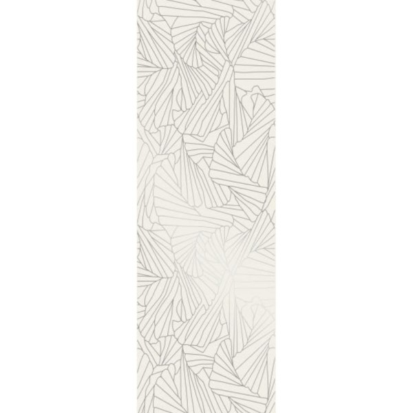 Paradyż Ray silver dekor płytka ścienna 25 x 75 cm.