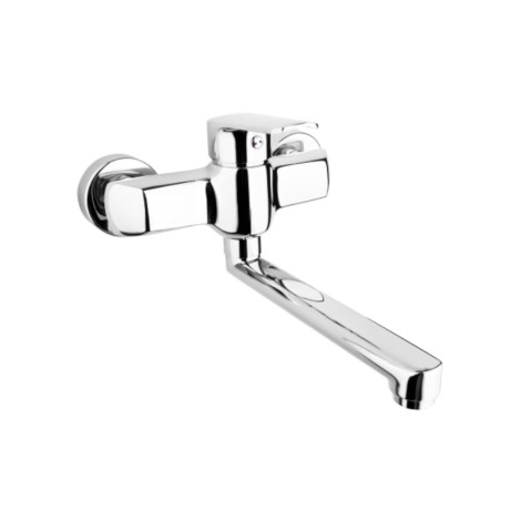 Kfa German bateria umywalkowa ścienna chrom