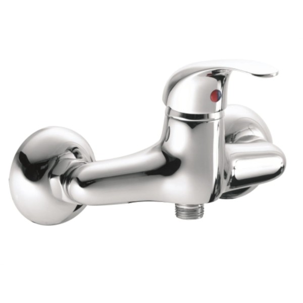 Kfa Baryt bateria natryskowa ścienna chrom
