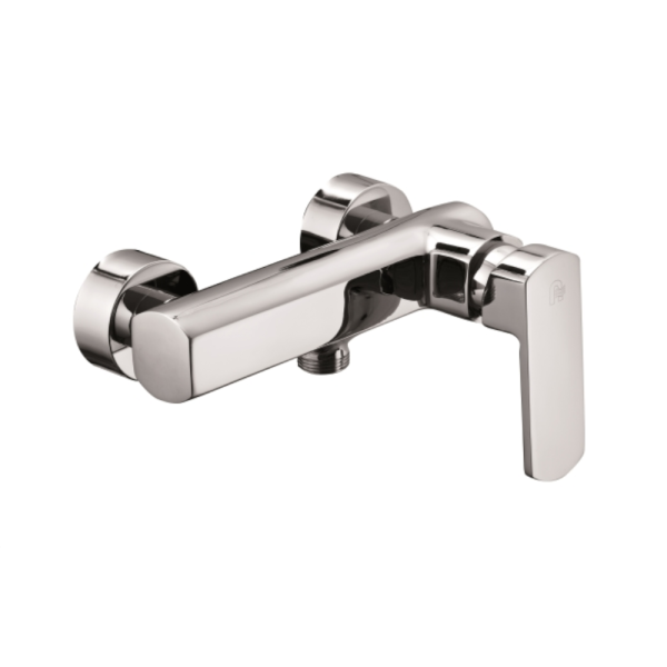 Kfa Korund bateria natryskowa ścienna chrom