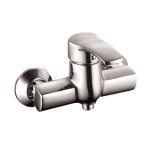 Kfa Kwarc bateria natryskowa ścienna chrom