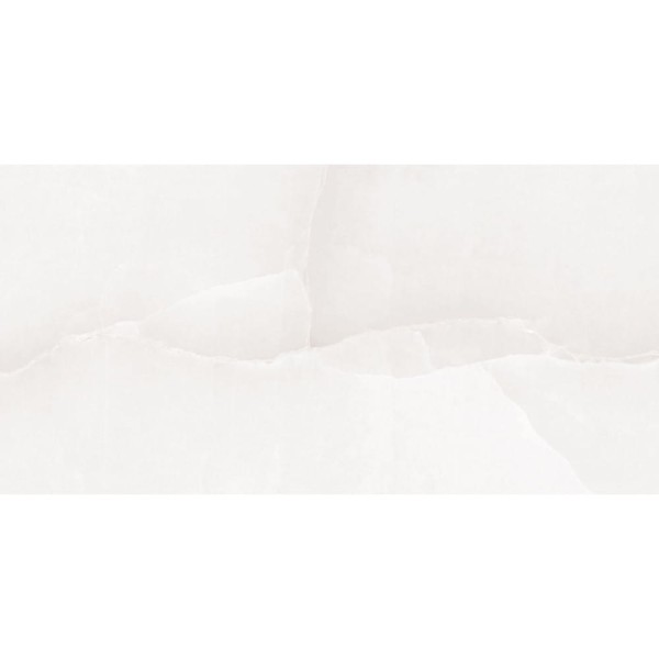 Netto Onyx white glossy poler płytka gresowa 60 x 120 cm.