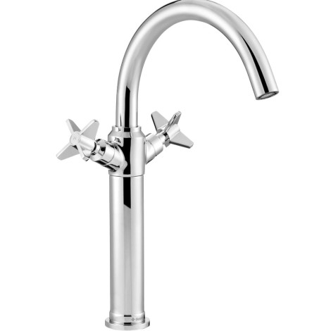 Deante Temisto bateria umywalkowa nablatowa chrom