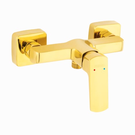Ferro Vitto Gold Verdeline bateria natryskowa bez natrysku złota.