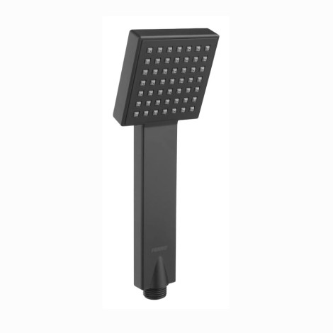 Ferro Squerto Black słuchawka przysznicowa 1-funkcyjna czarna.