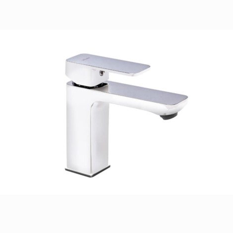 Valvex Loft White bateria umywalkowa stojaca biały-chrom.