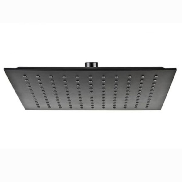 Valvex Carre Black głowice prysznicowa kwadratowa 25 x 25 cm.