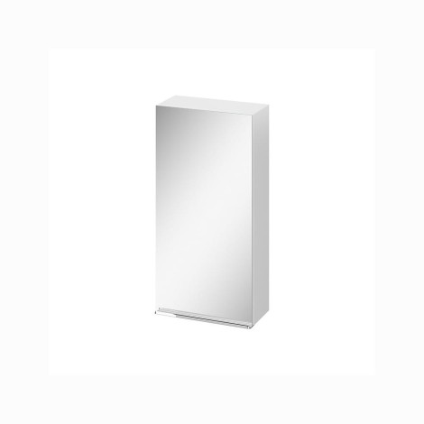Cersanit Virgo szafka lustrzana 40 cm biała z ucheytem chrom