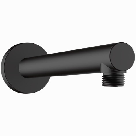Hansgrohe Vernis Blend wylewka prysznicowa ścienna czarna.