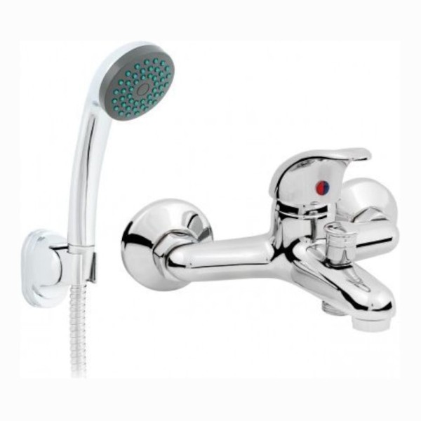 Hydroland Jowisz bateria wannowa ścienna chrom.