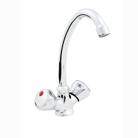 Hydroland Standart bateria zlewozmywakowa stojąca chrom.