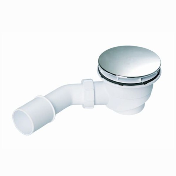 McAlpine syfon brodzikowy czyszczony od góry chrom.