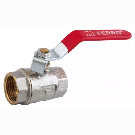 Ferro zawór kulowy 3/4" pełnoprzelotowy.