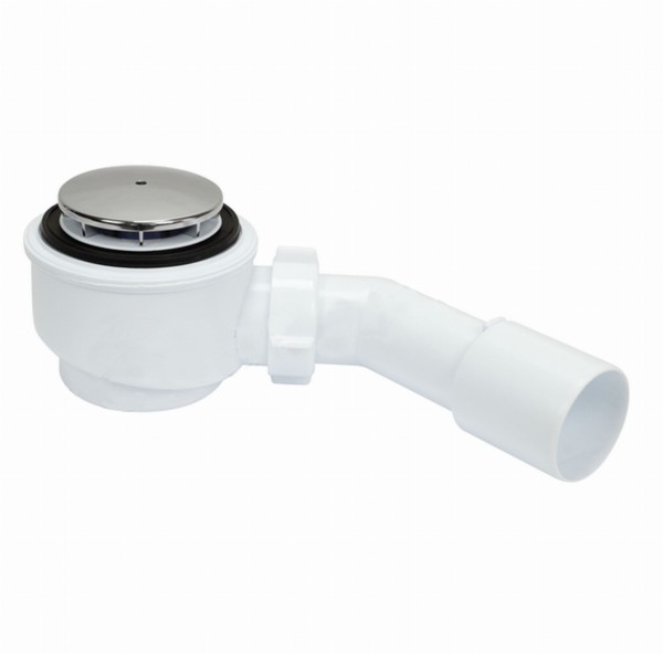 Tycner syfon brodzikowy niski Fi 50 chrom.