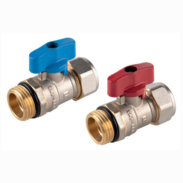 Ferro zawór kulowy 1/2" do rur wielowarstwowych 16 x 2 mm wkrętny.