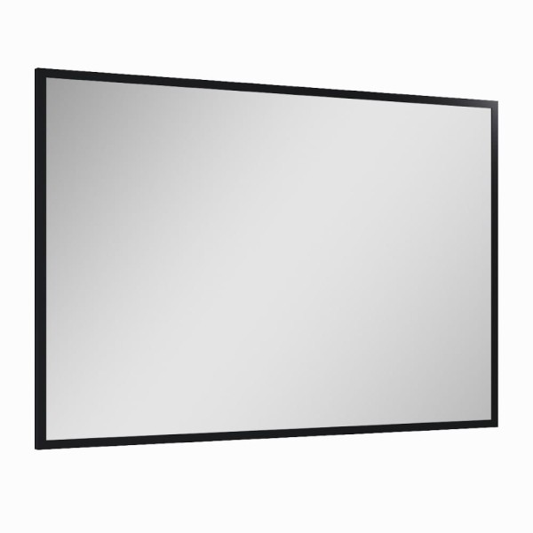Elita lustro 120 x 80 cm z ramą czarną.