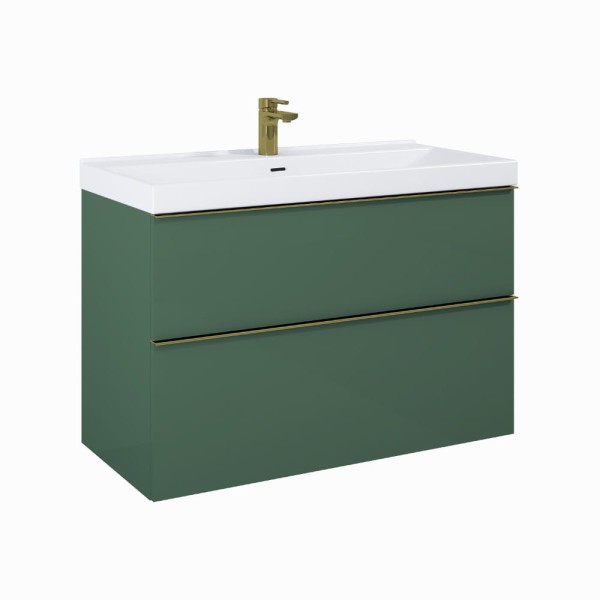 Elita Look szafka podumywalkowa 100 cm forest green mat.